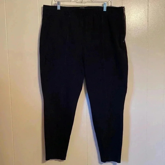 Gap Skinny High Rise Black Pants size 20 - Picture 1 of 8